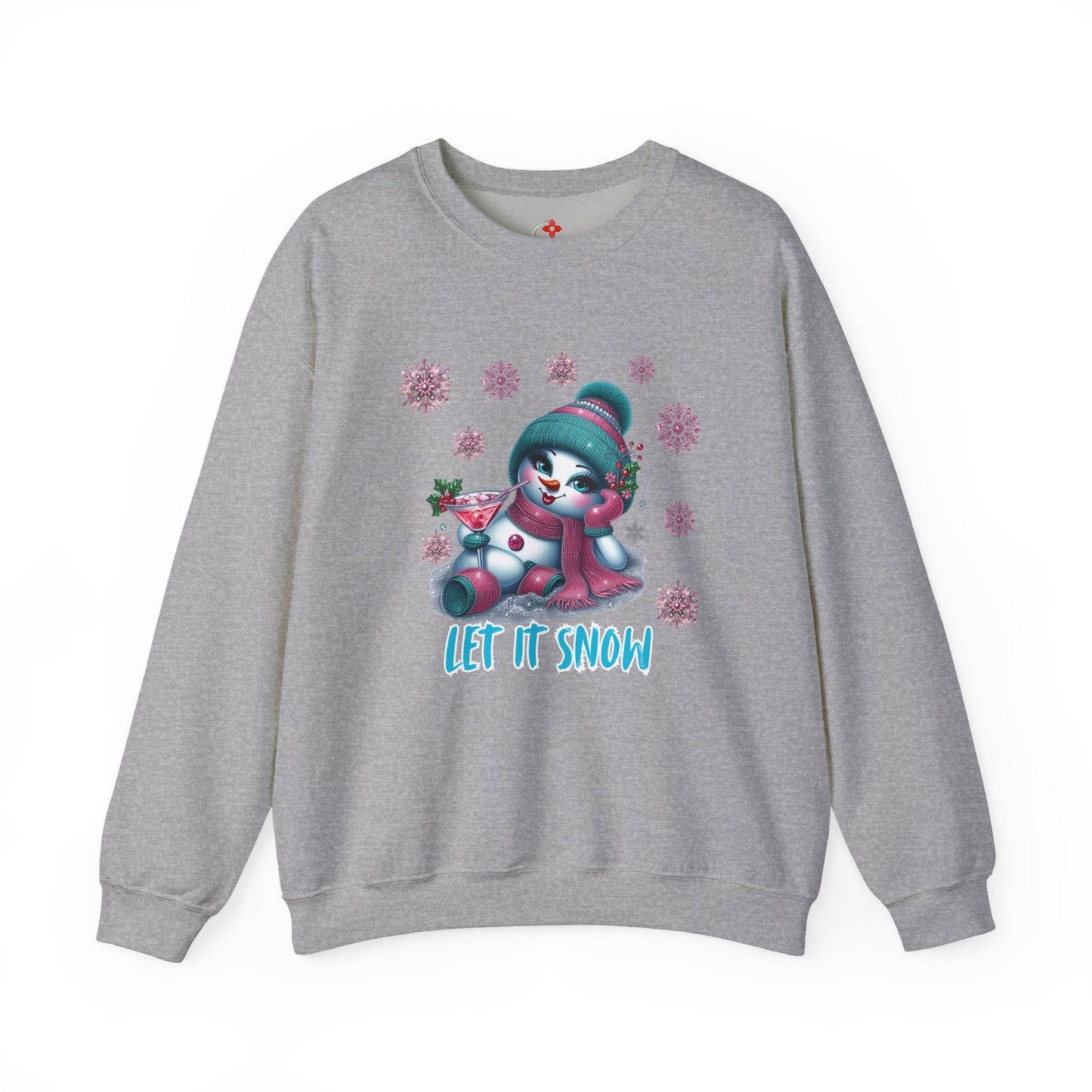 Let It Snow Shirt – Glam Snowwoman Christmas Tee