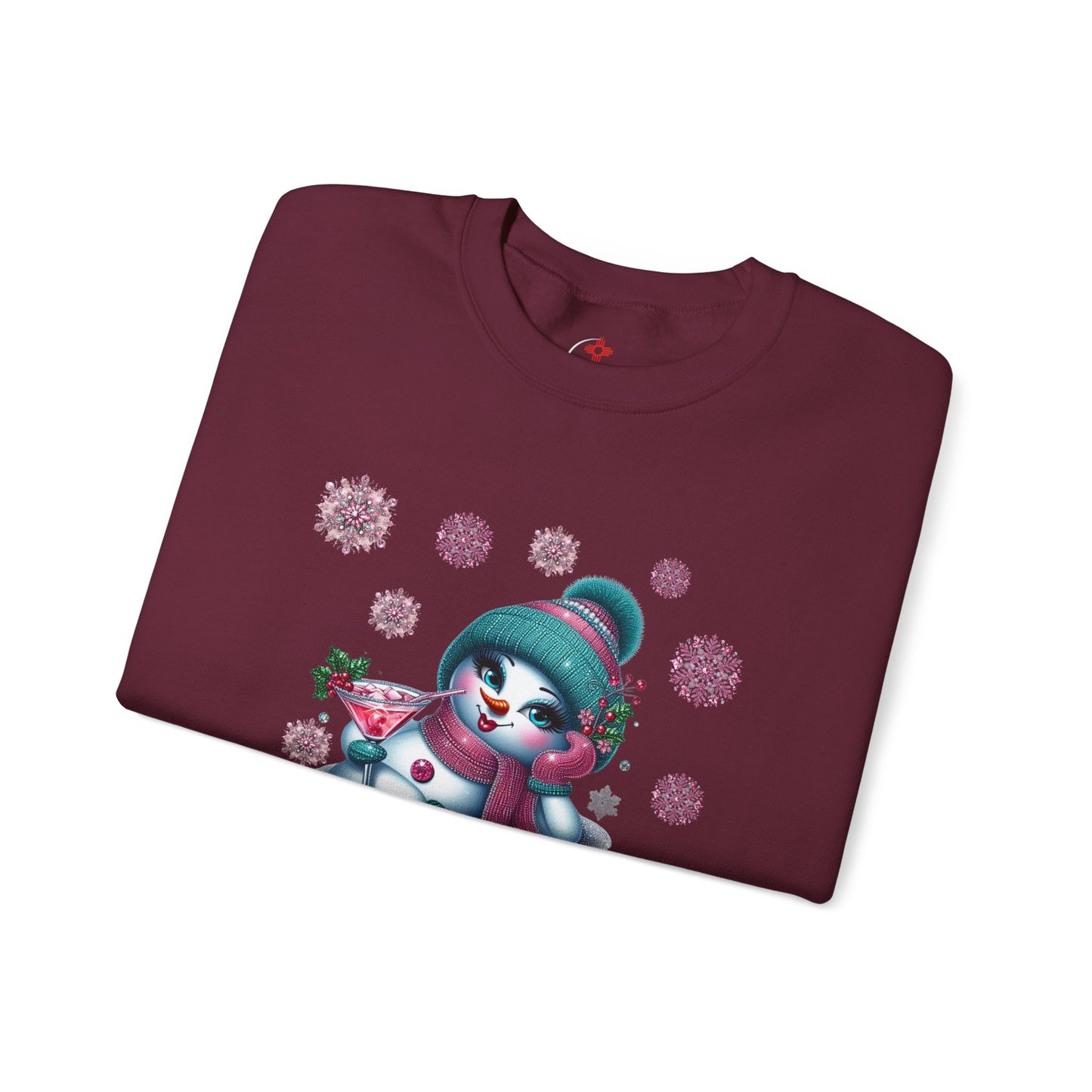 Let It Snow Shirt – Glam Snowwoman Christmas Tee