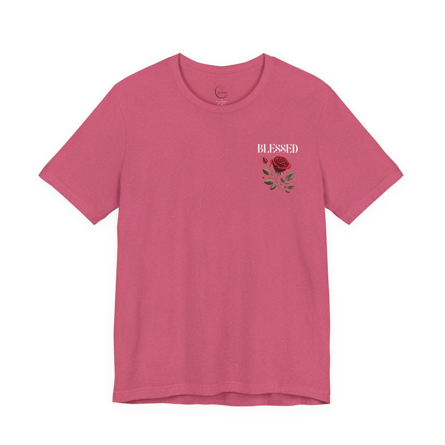 Blessed Roses T-Shirt – Bold Faith & Style Graphic Tee