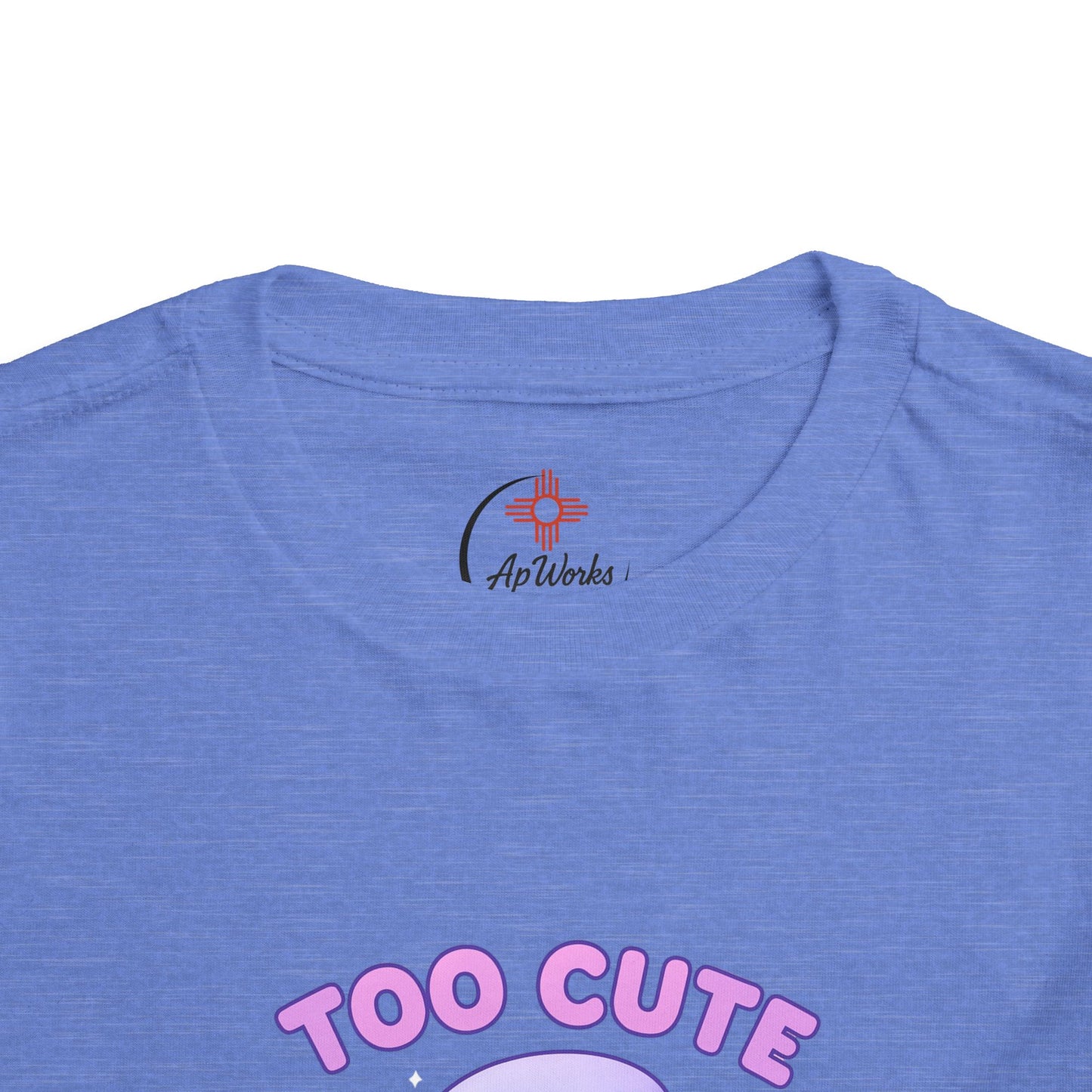 Too Cute To Spook Toddler Short Sleeve Tee – Kawaii Ghost Skateboard Halloween Shirt