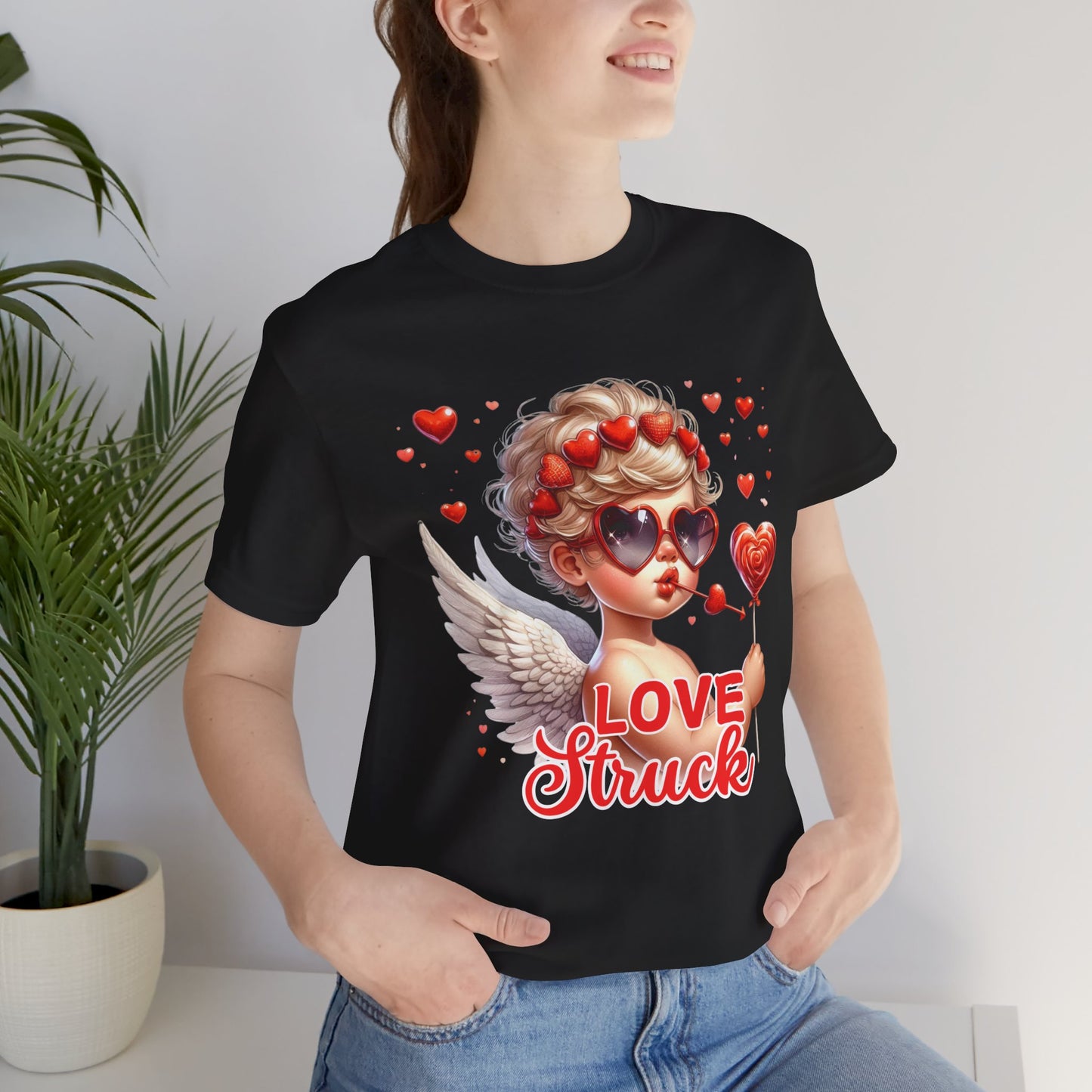 Love Struck Cupid T-Shirt – Cute Valentine’s Day Graphic Tee