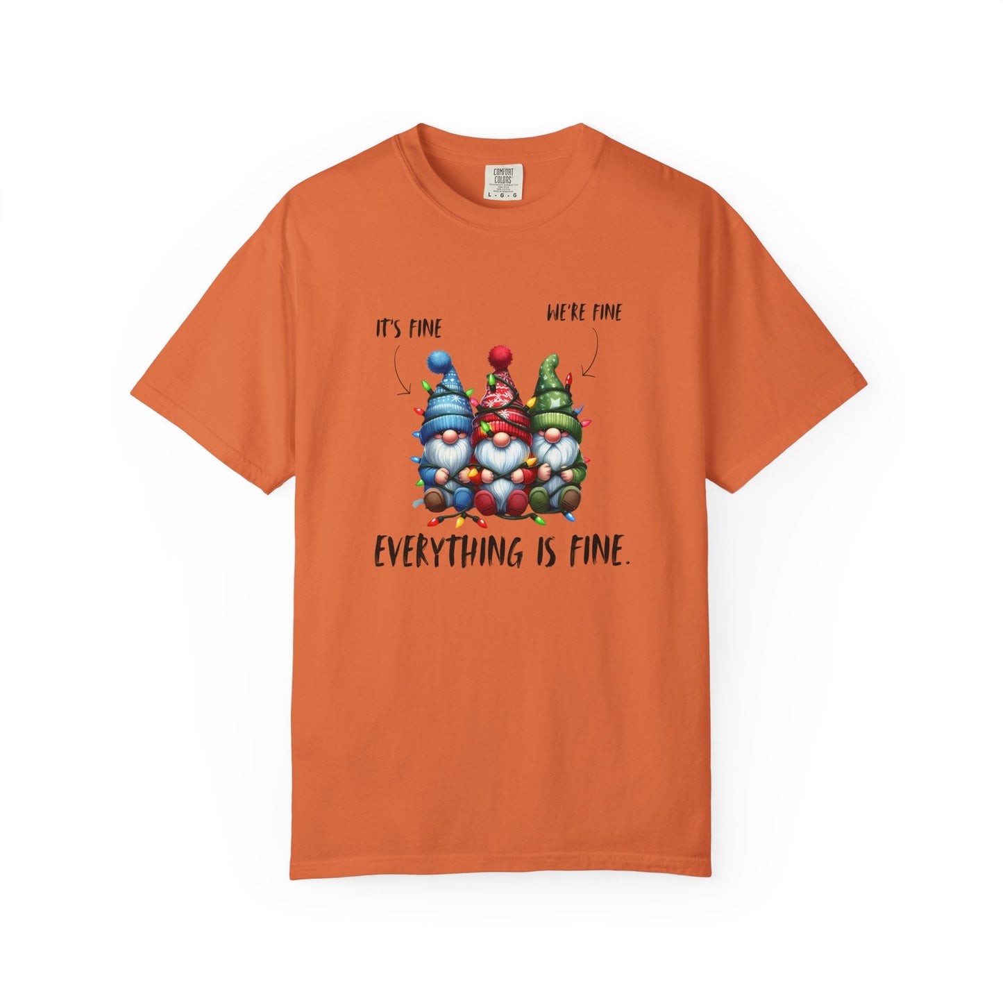 Christmas Gnomes Shirt – Cute Holiday Lights Graphic Tee