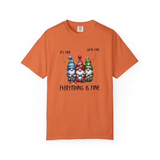 Christmas Gnomes Shirt – Cute Holiday Lights Graphic Tee