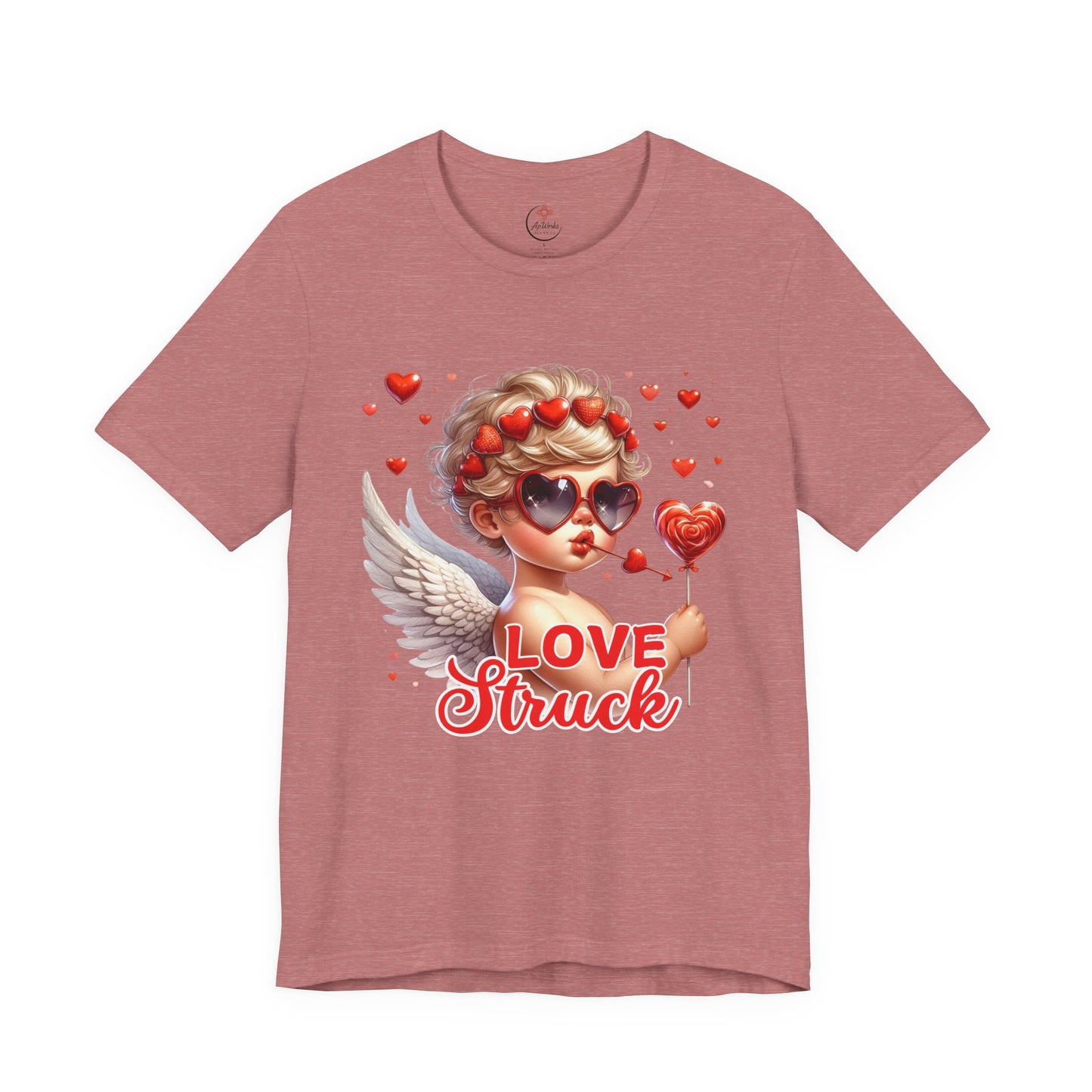 Love Struck Cupid T-Shirt – Cute Valentine’s Day Graphic Tee