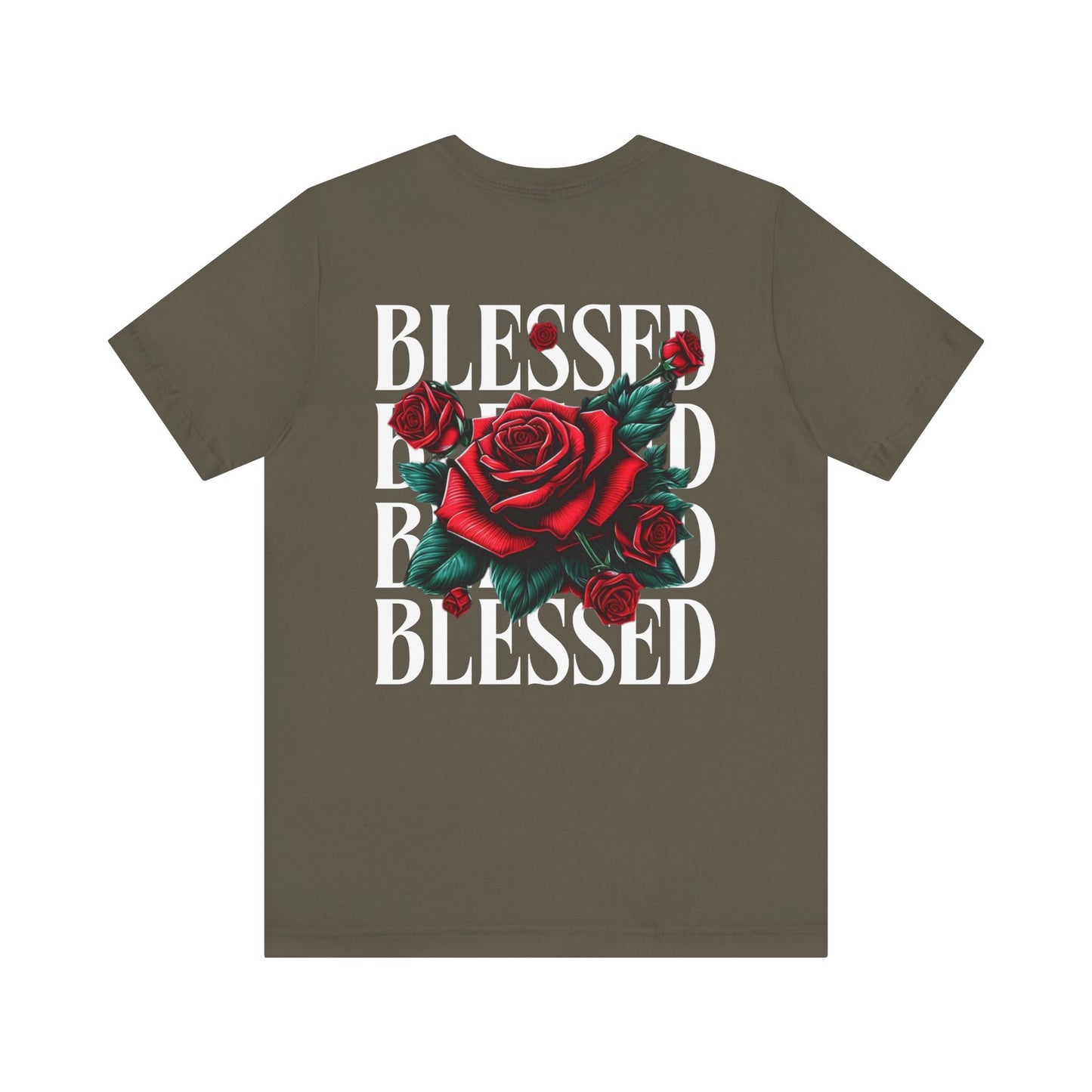 Blessed Roses T-Shirt – Bold Faith & Style Graphic Tee