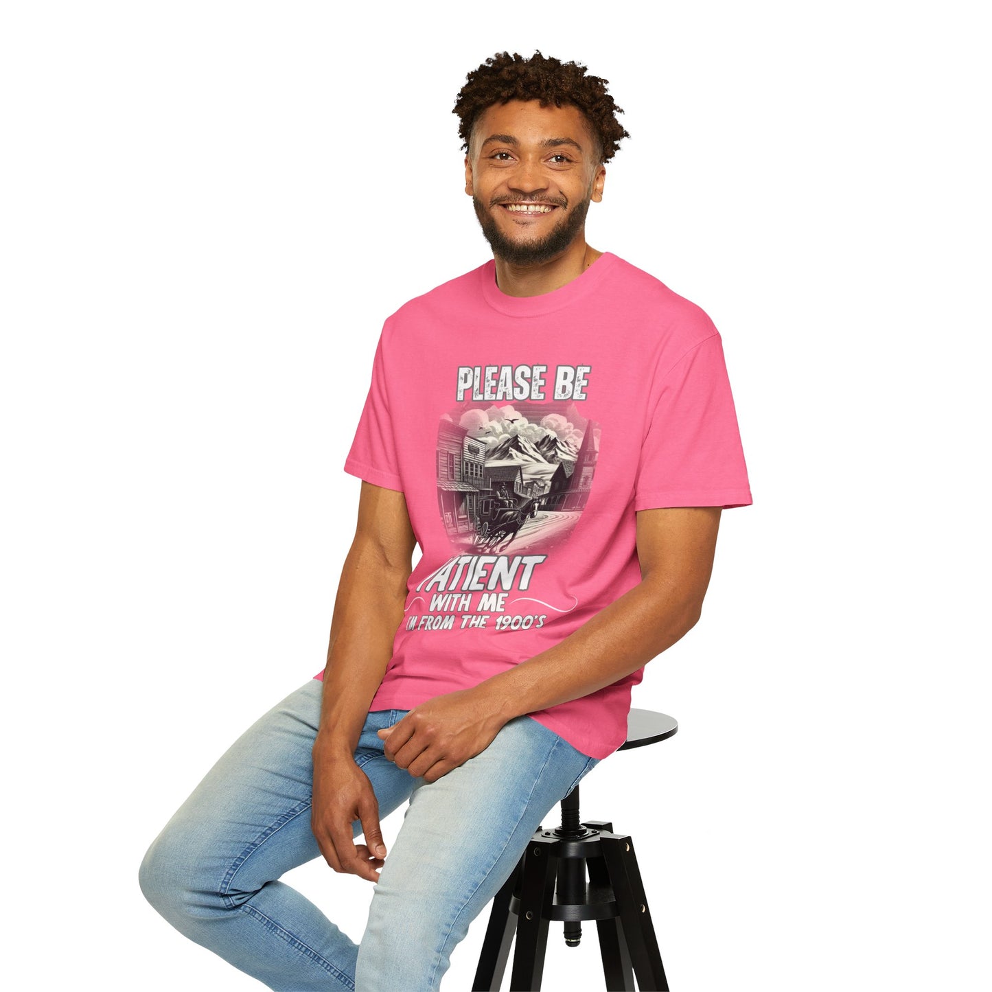 "Please Be Patient With Me I’m From The 1900’s" Retro Humor Tee
