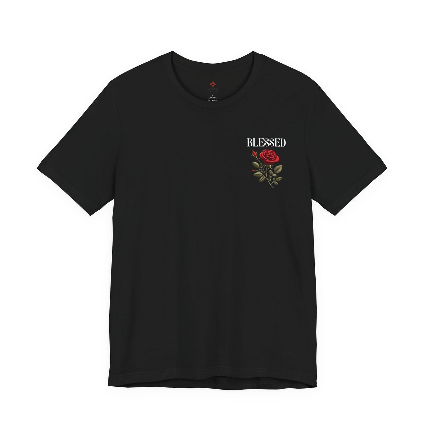 Blessed Roses T-Shirt – Bold Faith & Style Graphic Tee