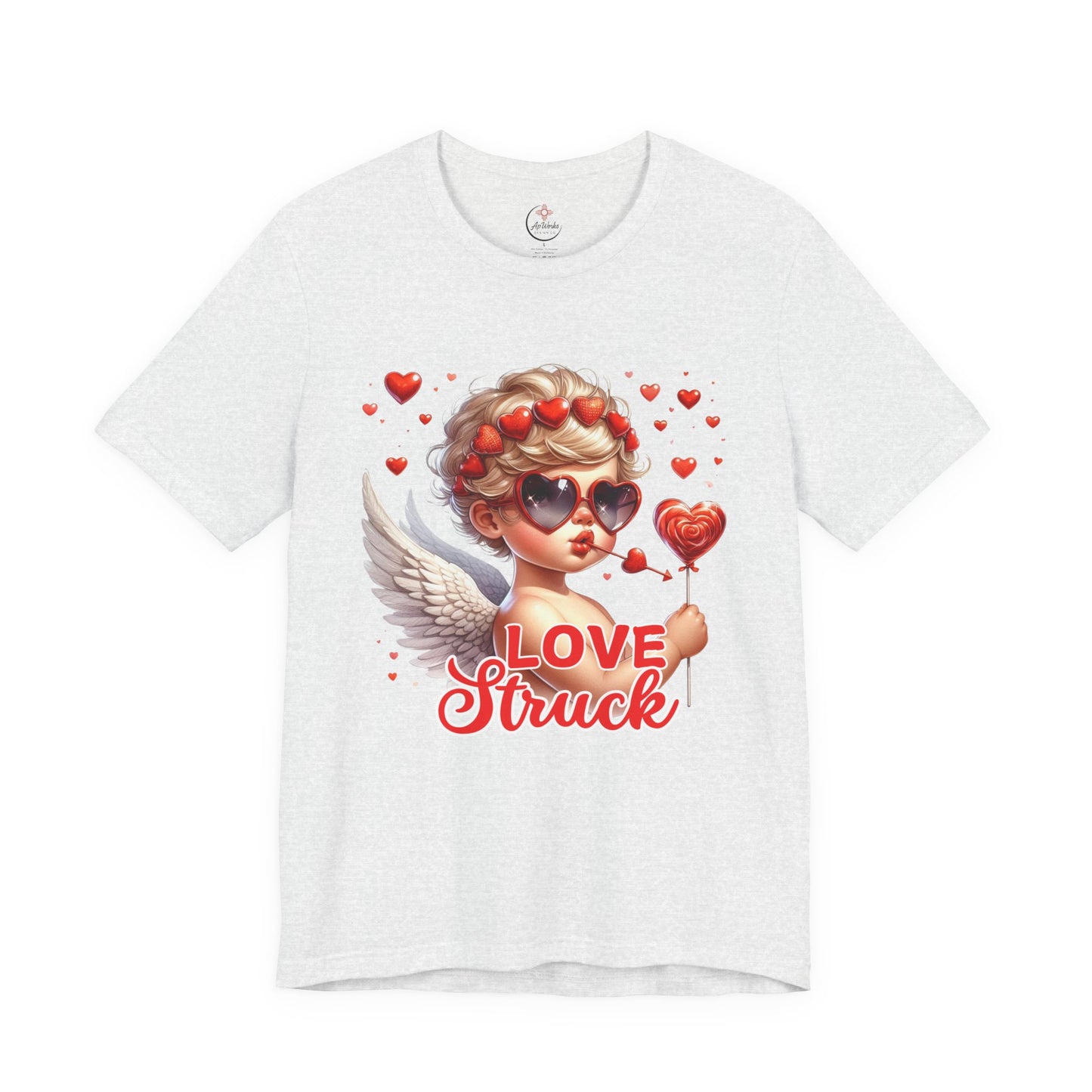 Love Struck Cupid T-Shirt – Cute Valentine’s Day Graphic Tee