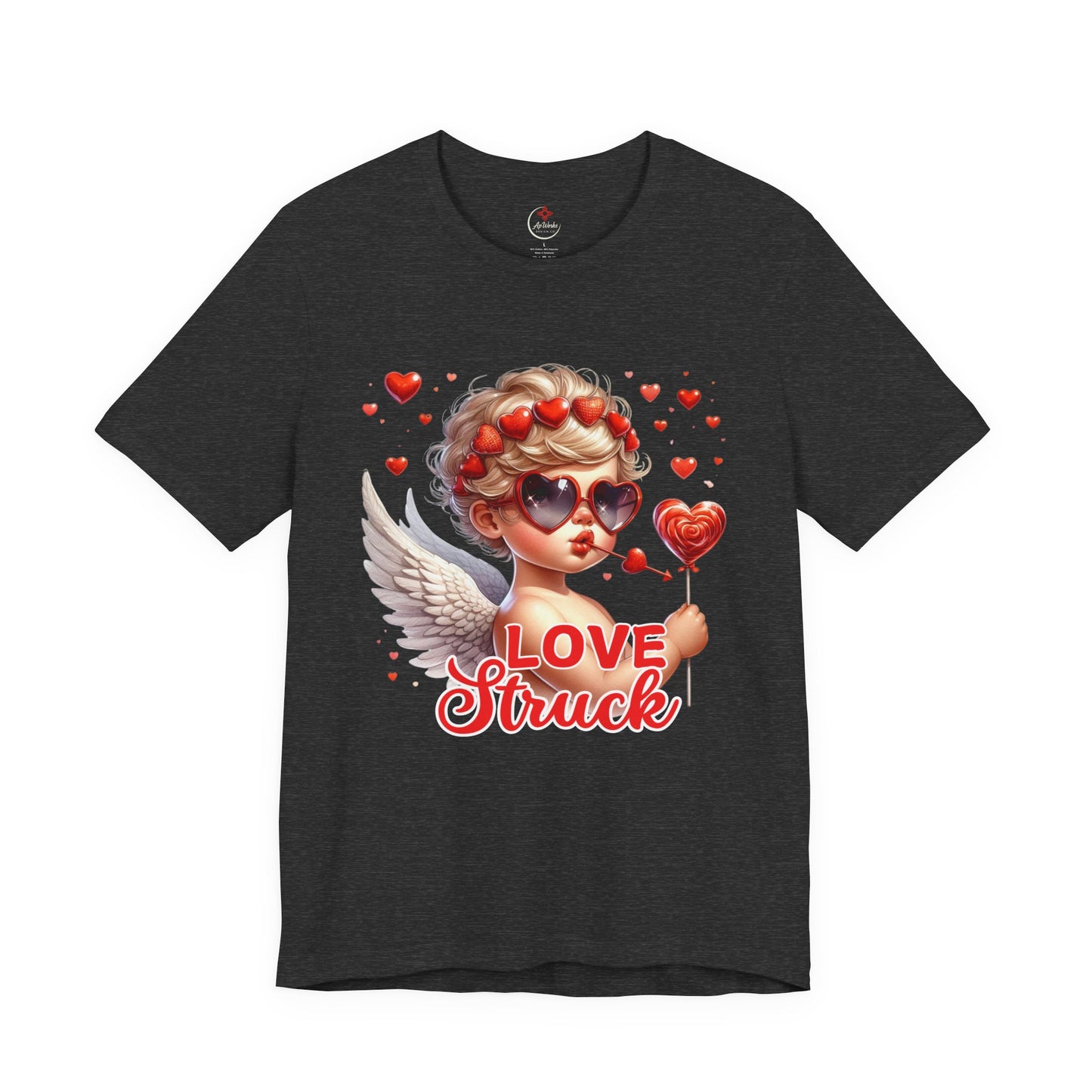 Love Struck Cupid T-Shirt – Cute Valentine’s Day Graphic Tee