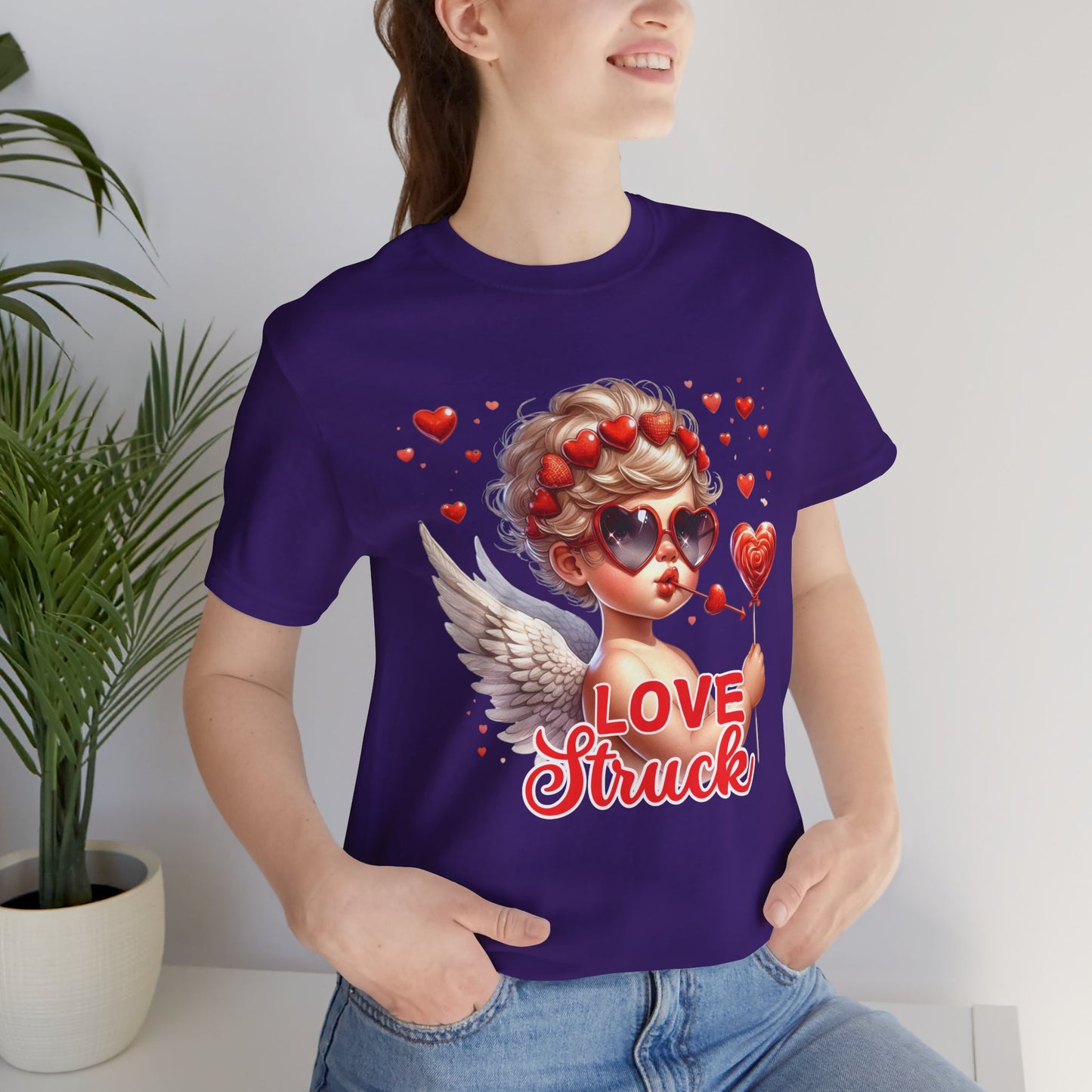 Love Struck Cupid T-Shirt – Cute Valentine’s Day Graphic Tee