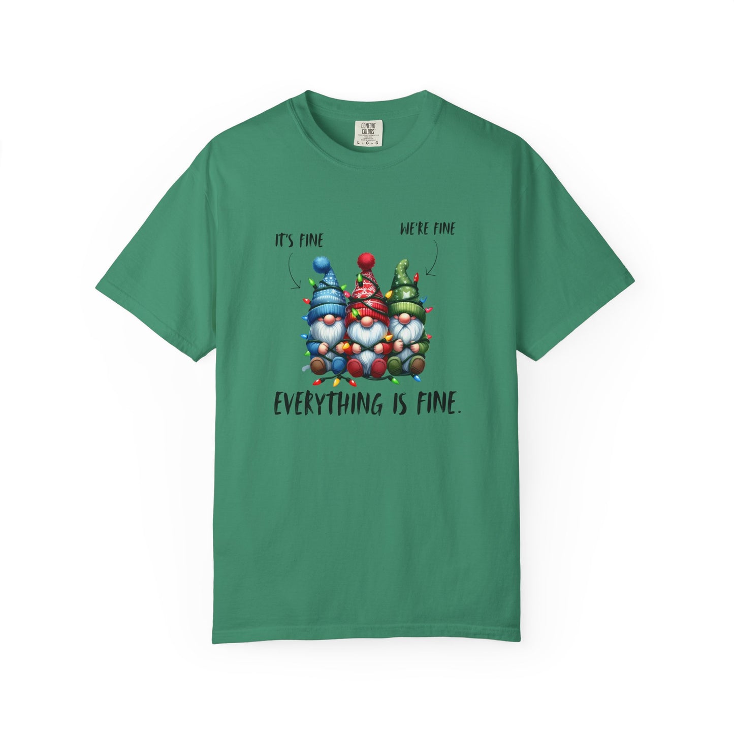 Christmas Gnomes Shirt – Cute Holiday Lights Graphic Tee