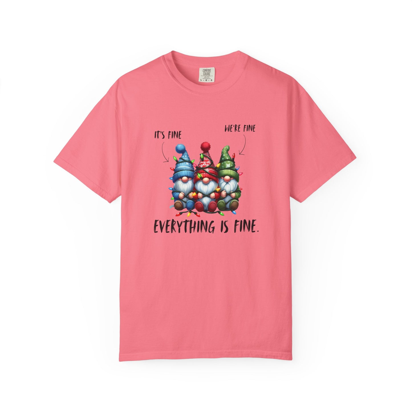 Christmas Gnomes Shirt – Cute Holiday Lights Graphic Tee