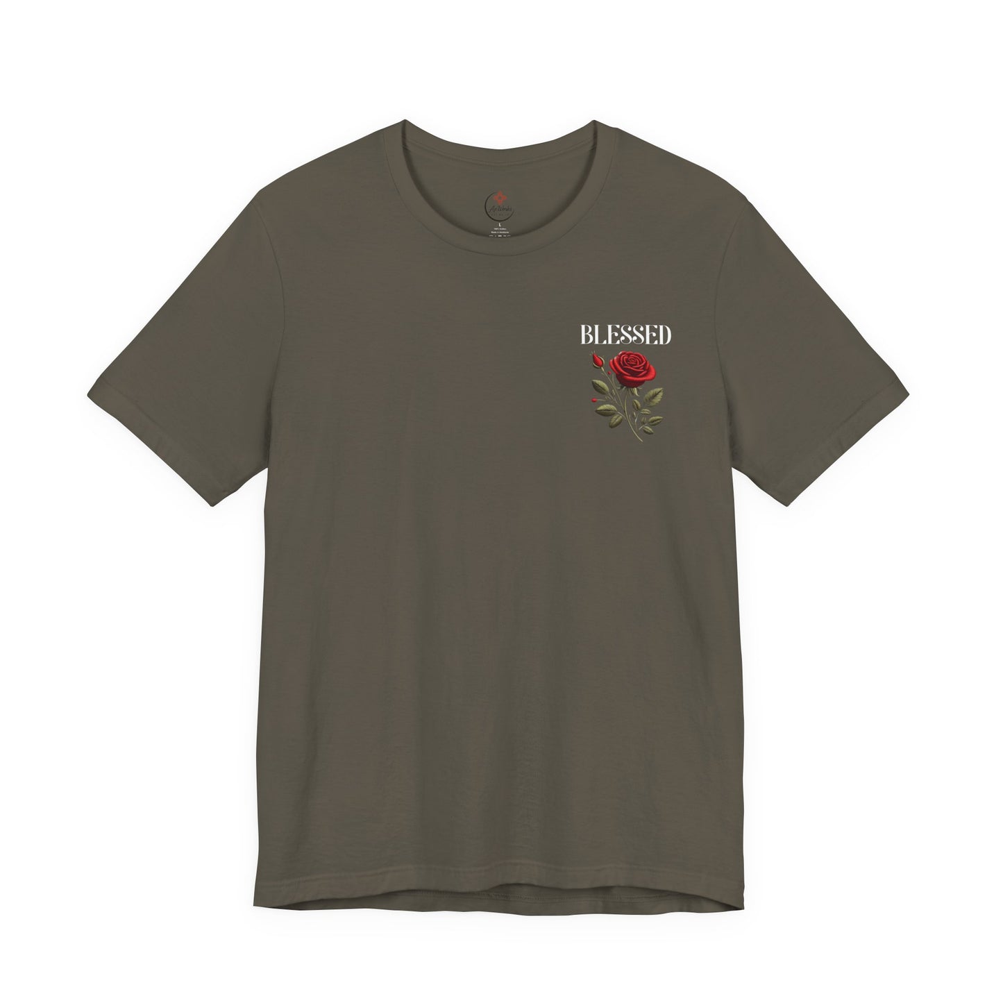 Blessed Roses T-Shirt – Bold Faith & Style Graphic Tee