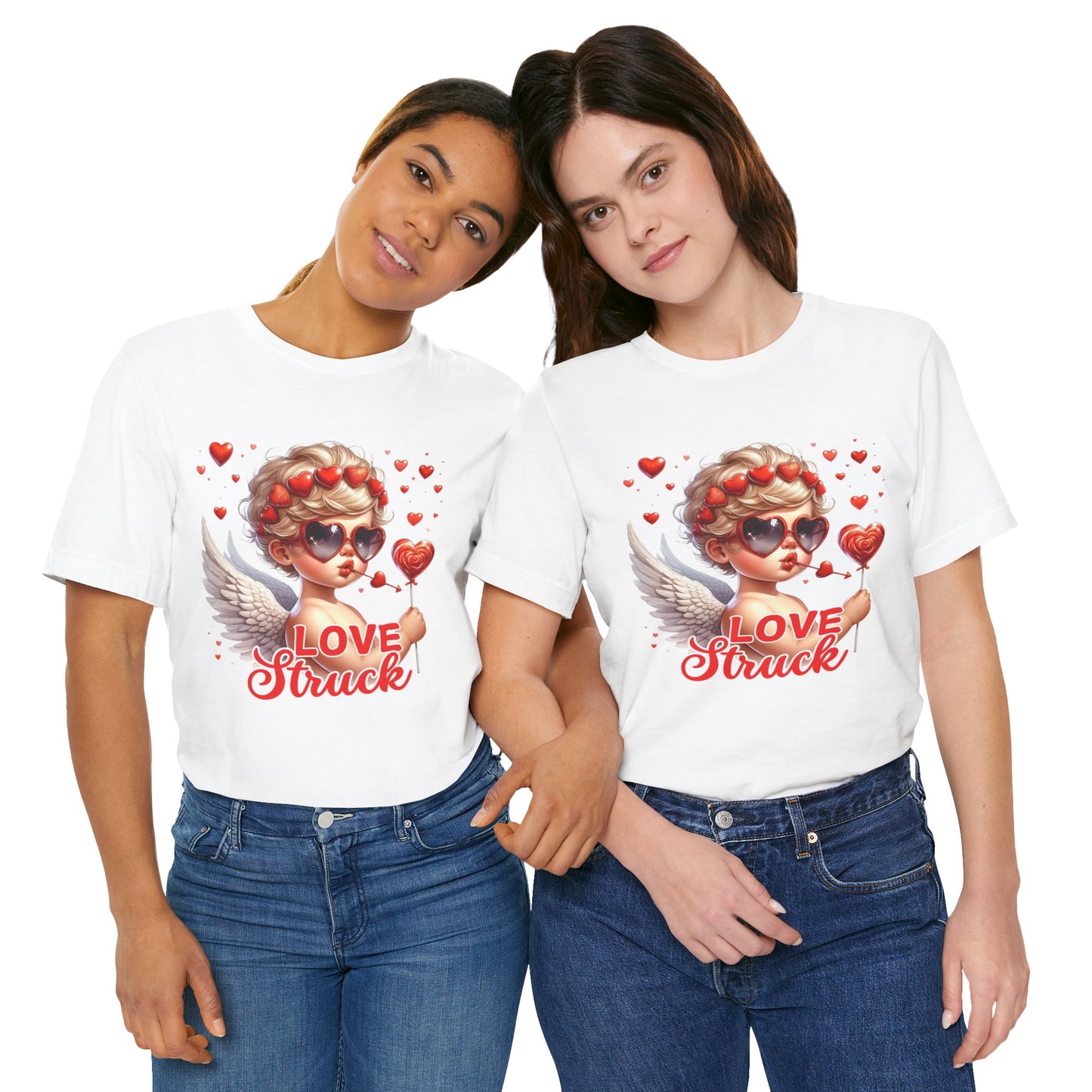 Love Struck Cupid T-Shirt – Cute Valentine’s Day Graphic Tee