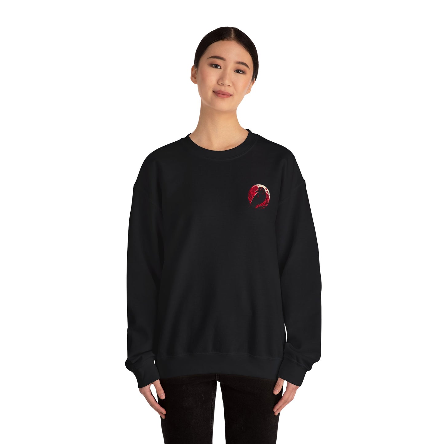 Night of the Harvest – Scary Scarecrow Halloween Sweatshirt