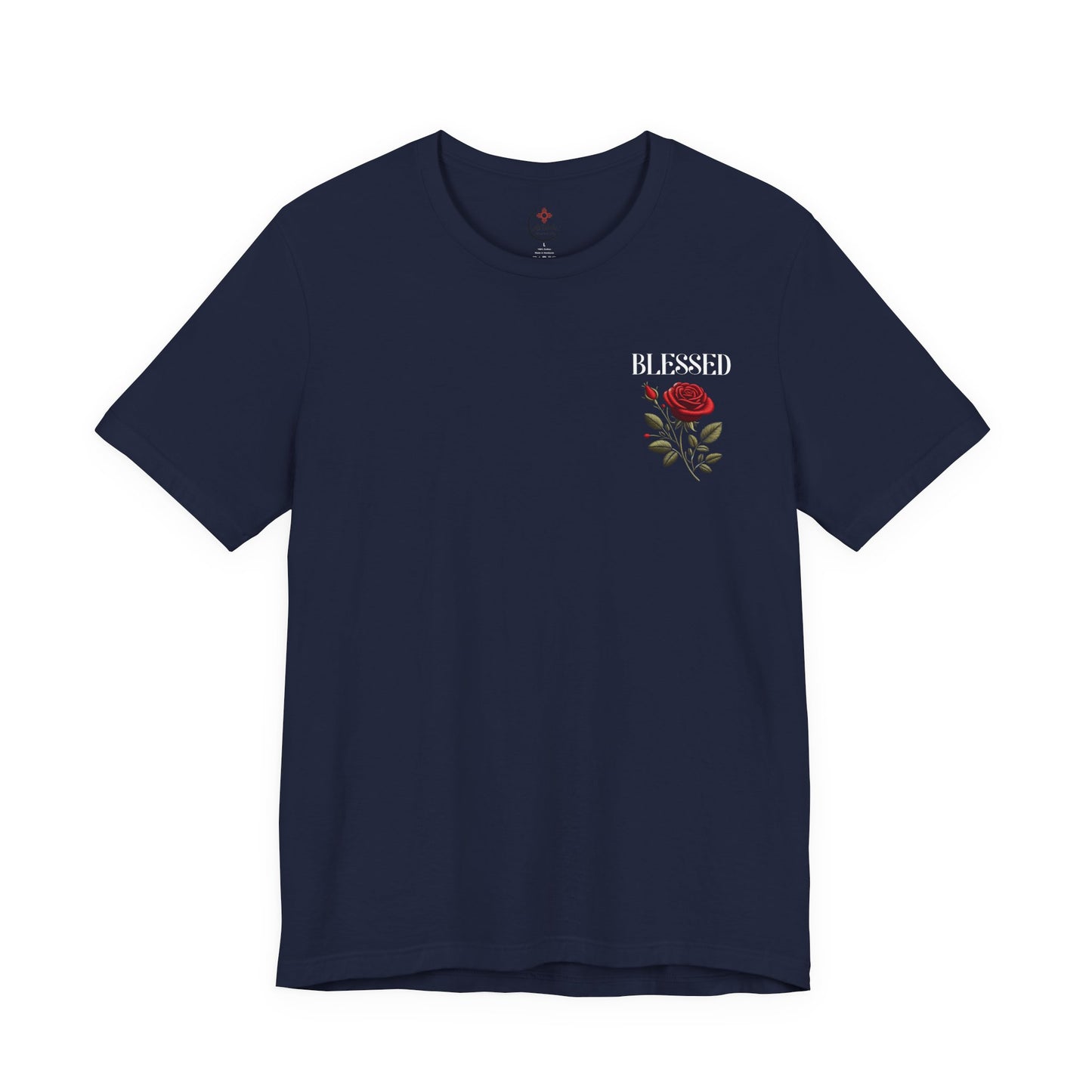 Blessed Roses T-Shirt – Bold Faith & Style Graphic Tee