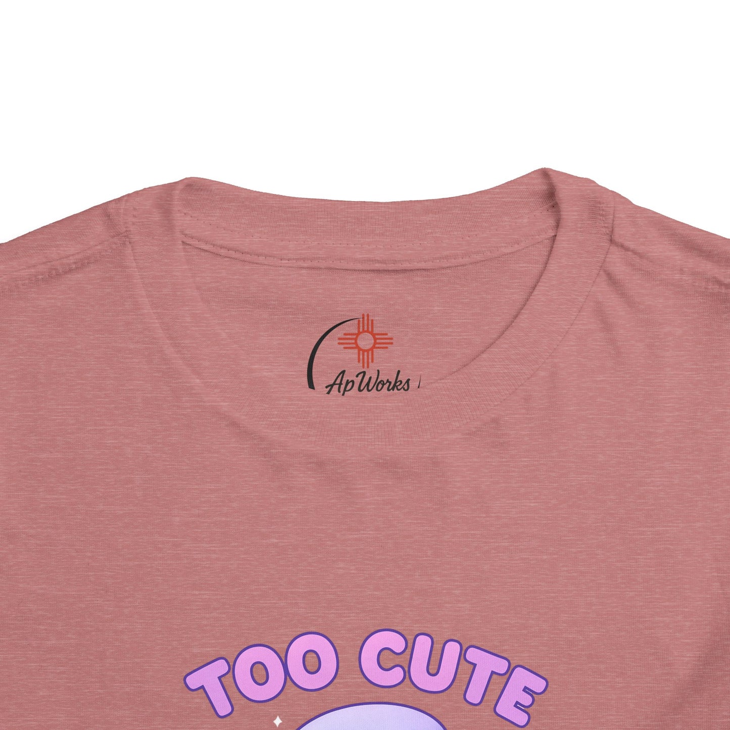 Too Cute To Spook Toddler Short Sleeve Tee – Kawaii Ghost Skateboard Halloween Shirt