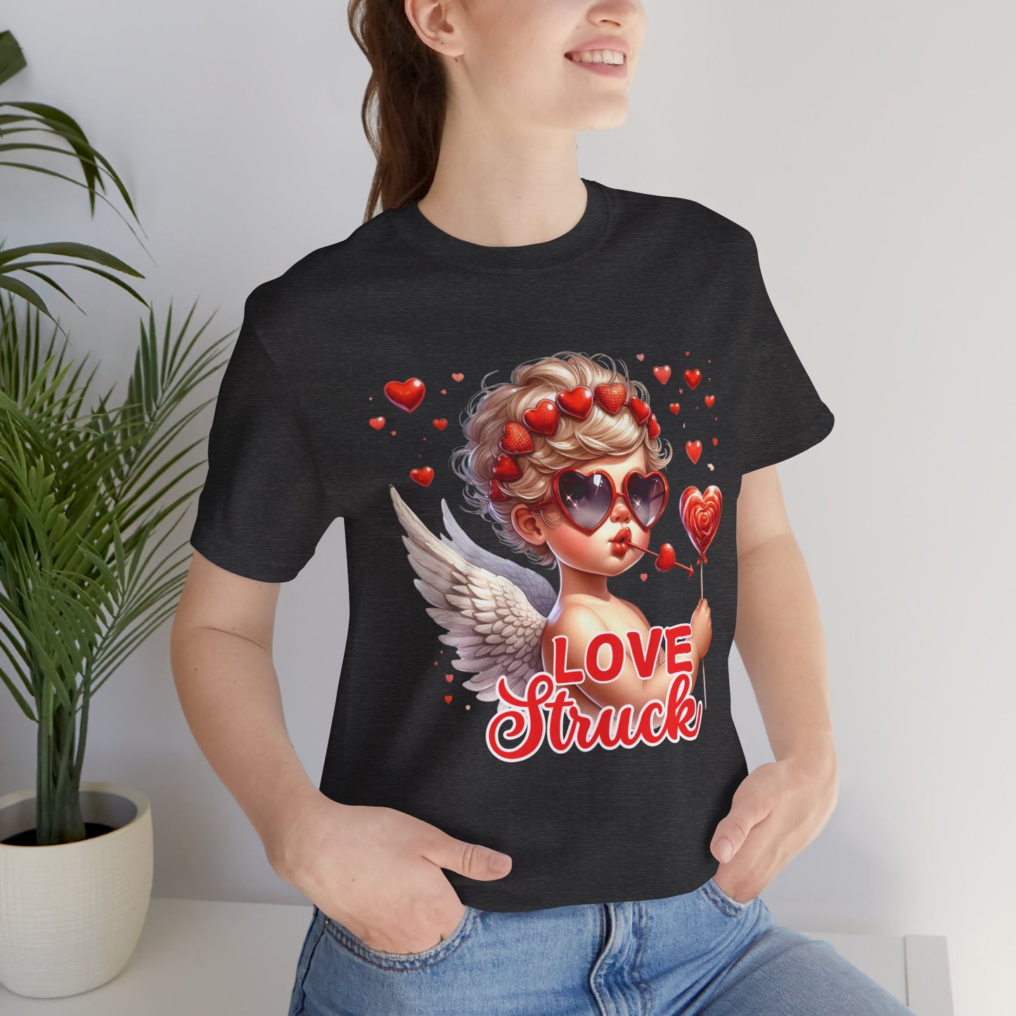 Love Struck Cupid T-Shirt – Cute Valentine’s Day Graphic Tee