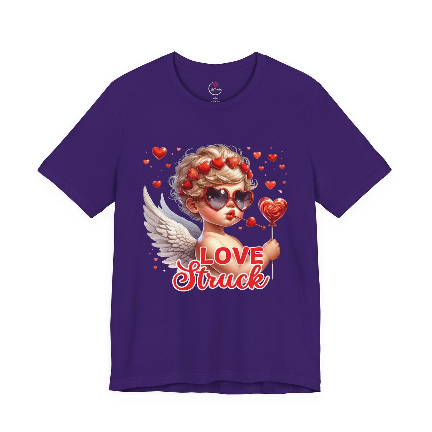 Love Struck Cupid T-Shirt – Cute Valentine’s Day Graphic Tee