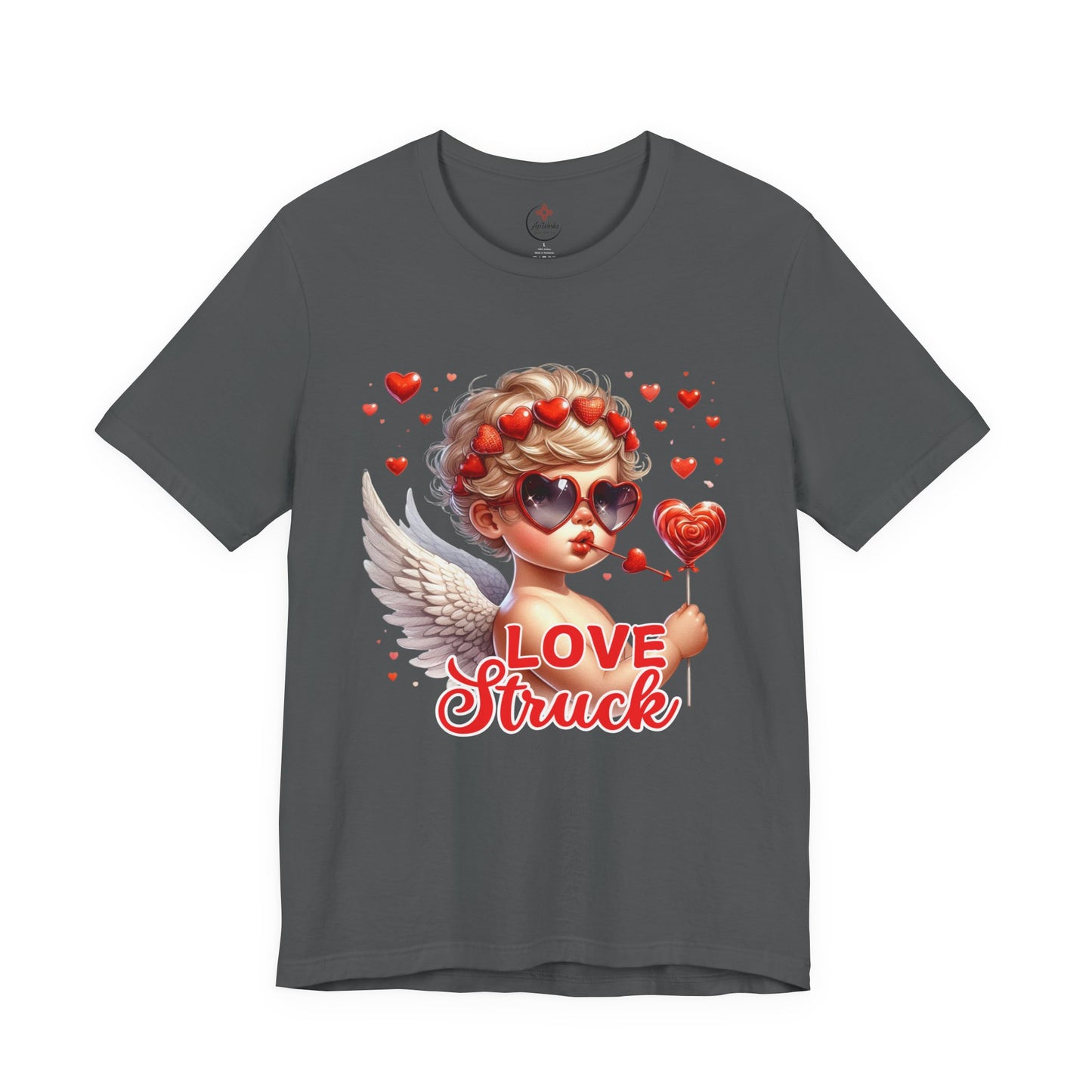 Love Struck Cupid T-Shirt – Cute Valentine’s Day Graphic Tee