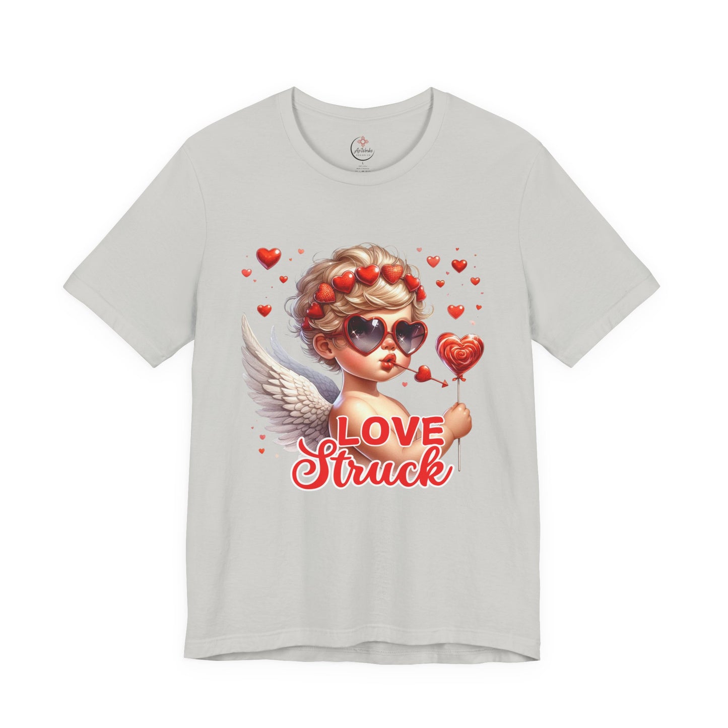 Love Struck Cupid T-Shirt – Cute Valentine’s Day Graphic Tee