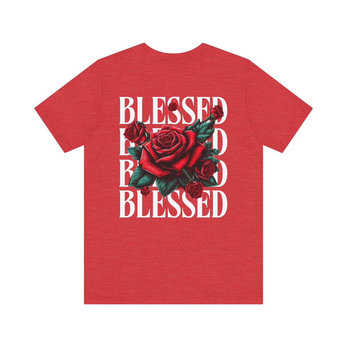 Blessed Roses T-Shirt – Bold Faith & Style Graphic Tee