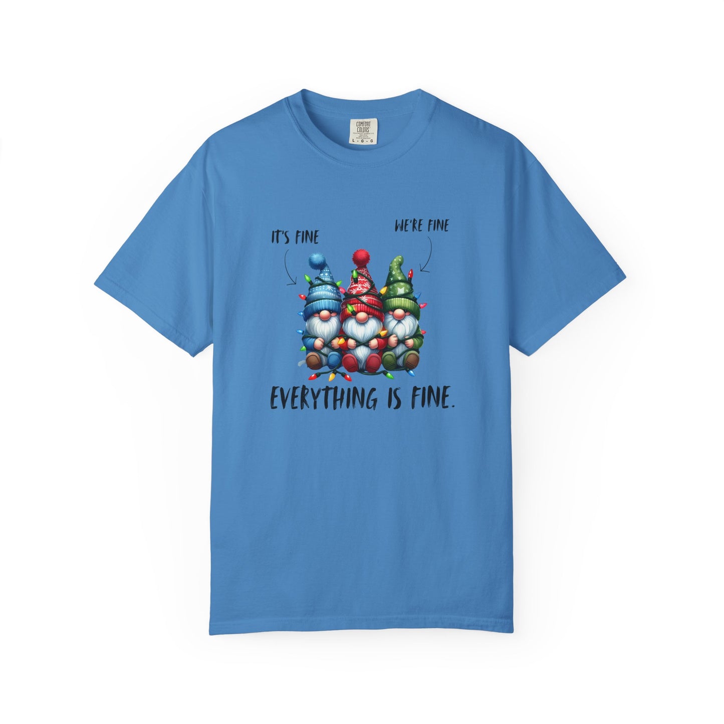 Christmas Gnomes Shirt – Cute Holiday Lights Graphic Tee