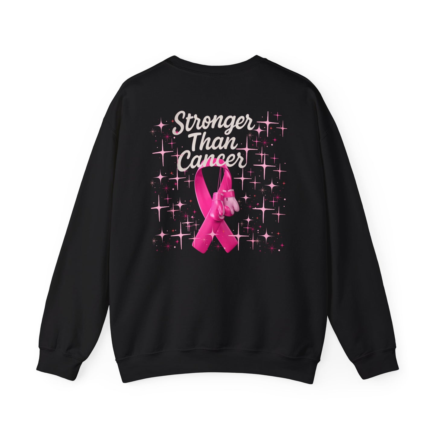 Stronger Than Cancer Shirt – Pink Ribbon Breast Cancer Awareness Tee