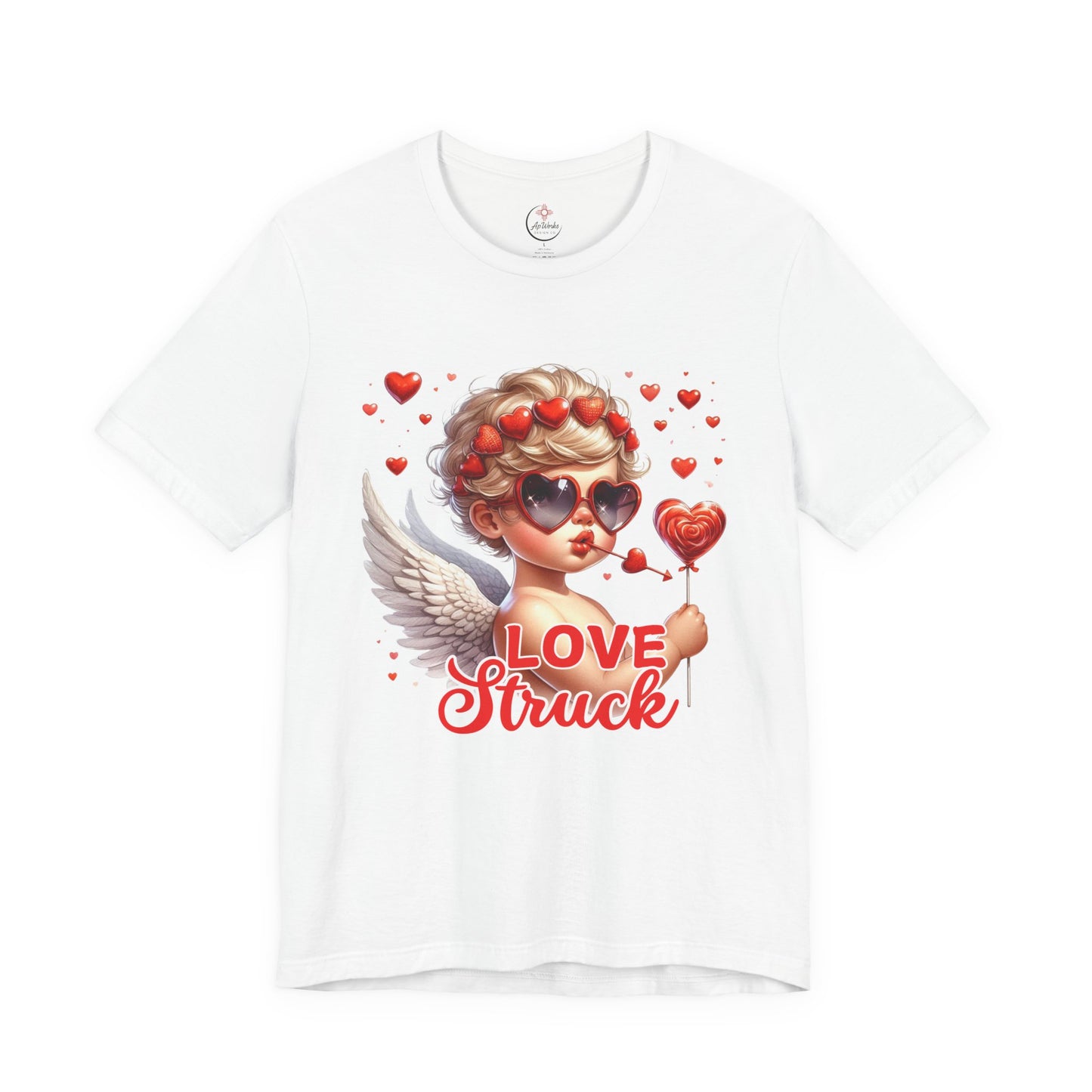 Love Struck Cupid T-Shirt – Cute Valentine’s Day Graphic Tee