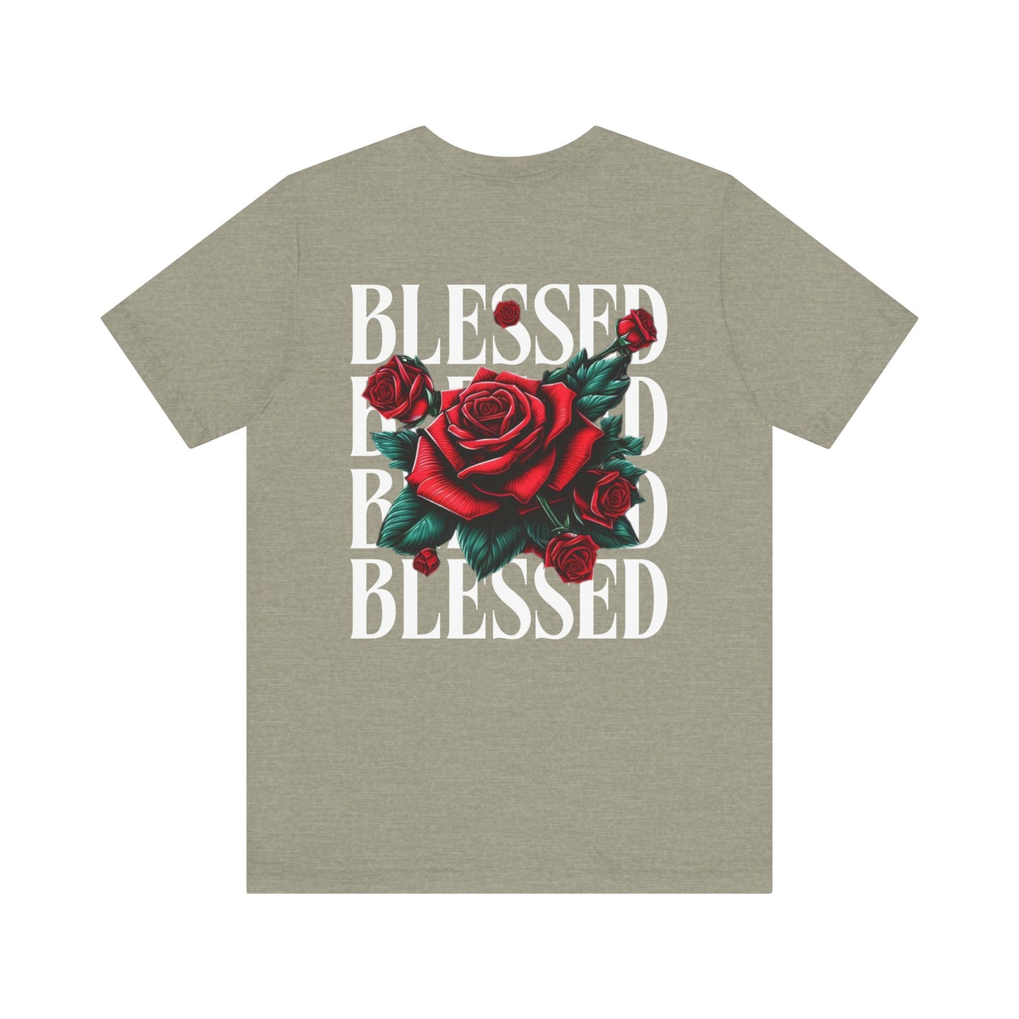 Blessed Roses T-Shirt – Bold Faith & Style Graphic Tee