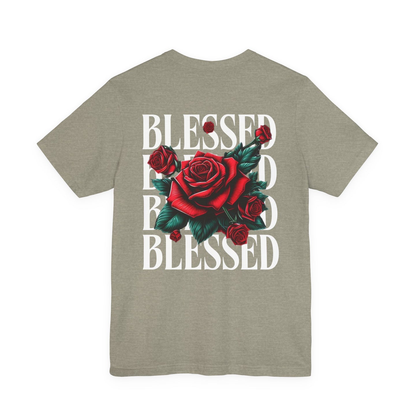 Blessed Roses T-Shirt – Bold Faith & Style Graphic Tee