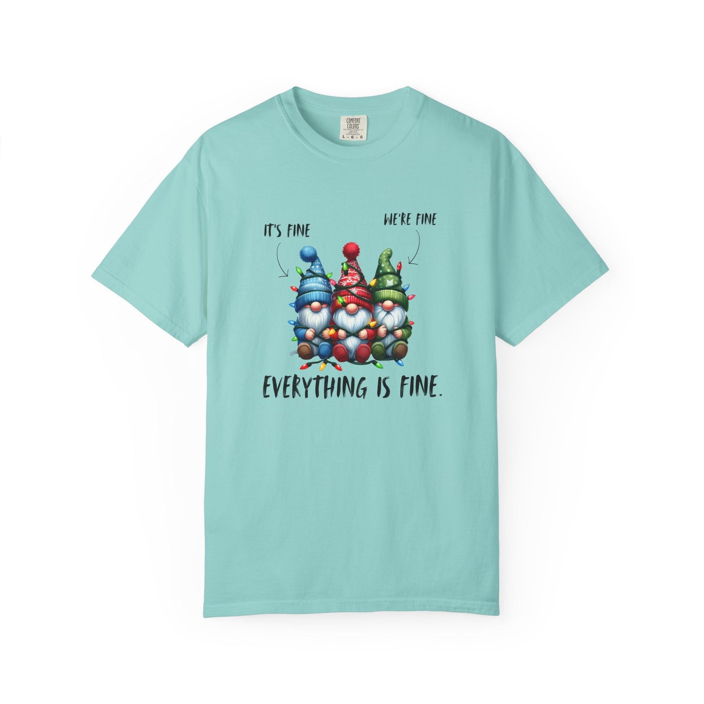 Christmas Gnomes Shirt – Cute Holiday Lights Graphic Tee