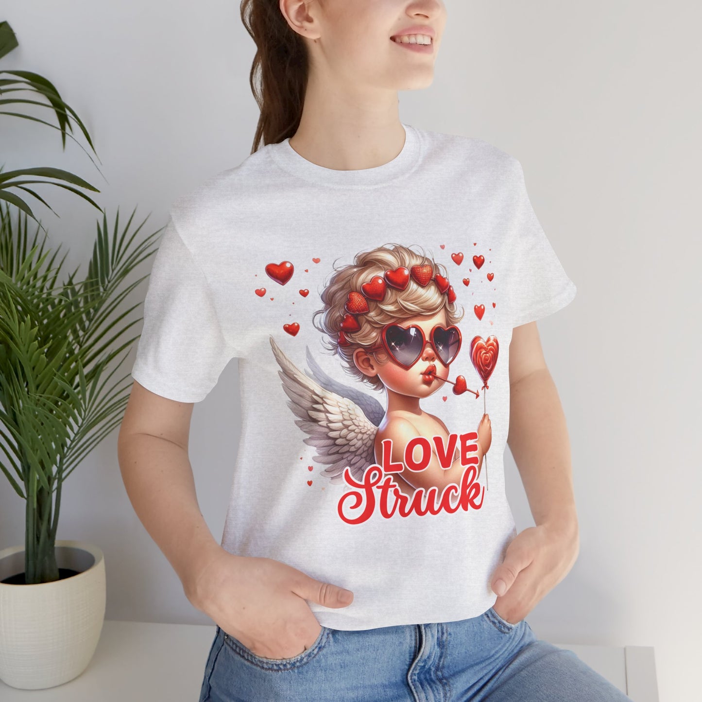 Love Struck Cupid T-Shirt – Cute Valentine’s Day Graphic Tee